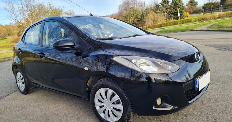 Mazda 2 cena 12500 przebieg: 187100, rok produkcji 2008 z Sosnowiec małe 56